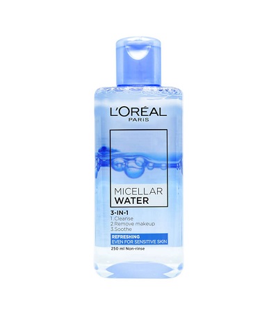 Nước Tẩy Trang Tươi Mát L'Oreal 3-in-1 Dành Cho Da Dầu & Da Hỗn Hợp 400ml